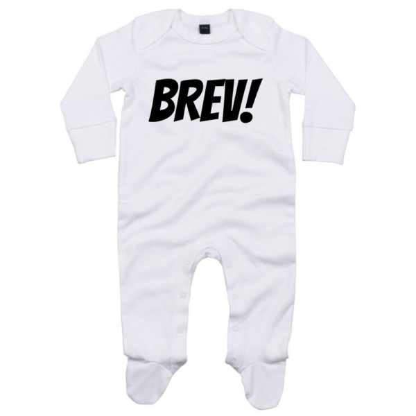 Brev! Baby Sleepsuit