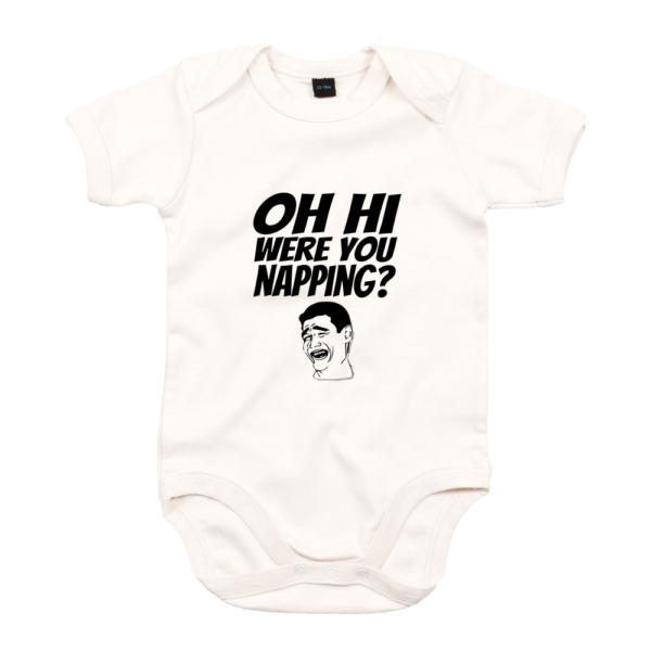 Oh Hi, Were You Napping? Baby Bodysuit