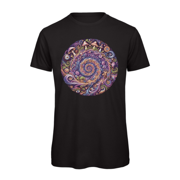 Mushroom Psychedelia Organic T-Shirt