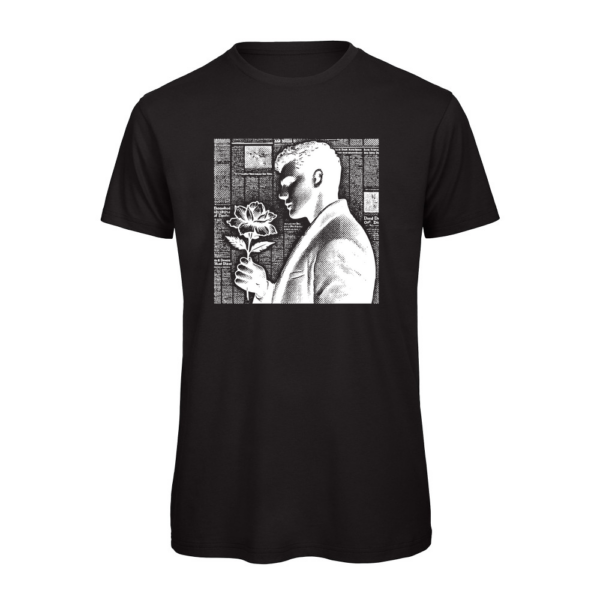 Newsprint Noir  Organic T-Shirt