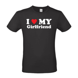 I ❤️ My Girlfriend Short Sleeved T-Shirt