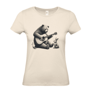 Bear Ballads Ladies Fitted T-Shirt